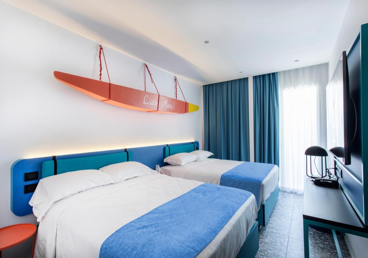 Hotel Albatros Римини Экстерьер фото